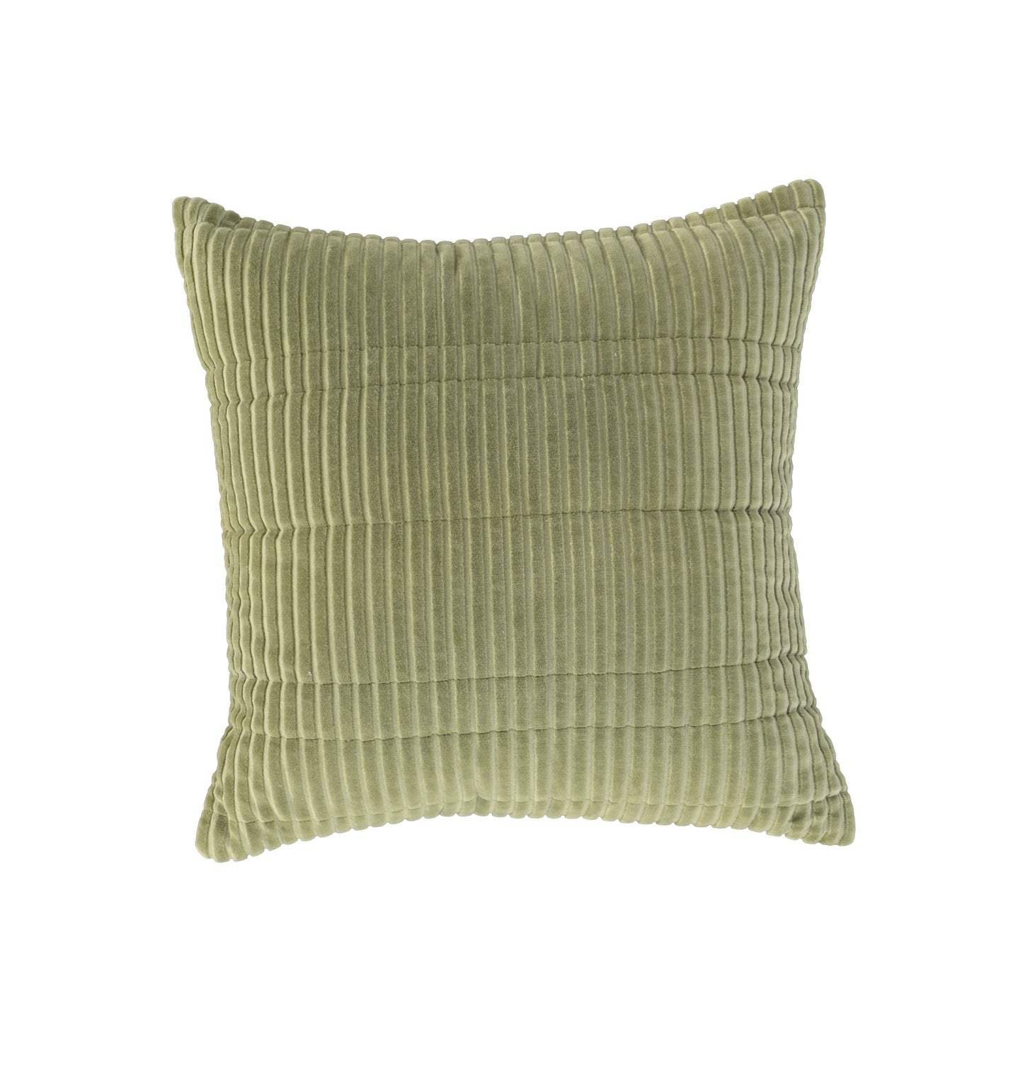 Green Textured Pillow