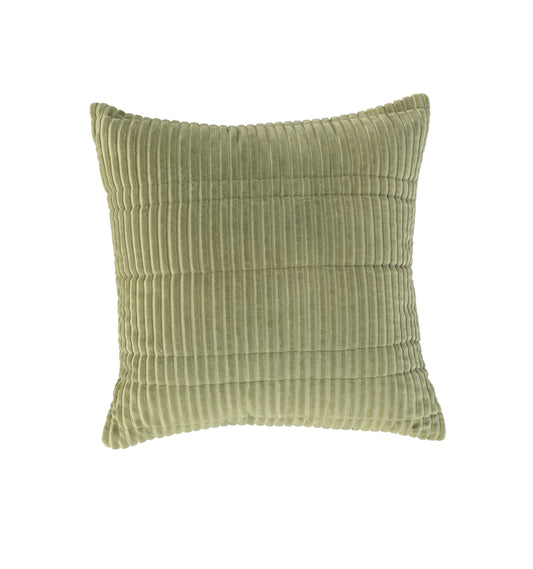 Green Textured Pillow