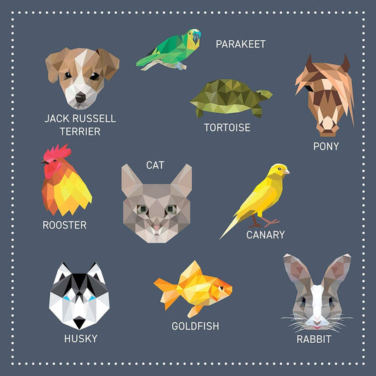 My Sticker Paintings: Pets - Children's Activity Book