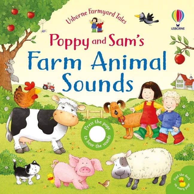 Poppy And Sam's Farm Animal Sounds : Usborne