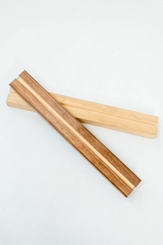 Arch Wood Base *BASE ONLY! Arches Sold Separately*: Dark Walnut / Small