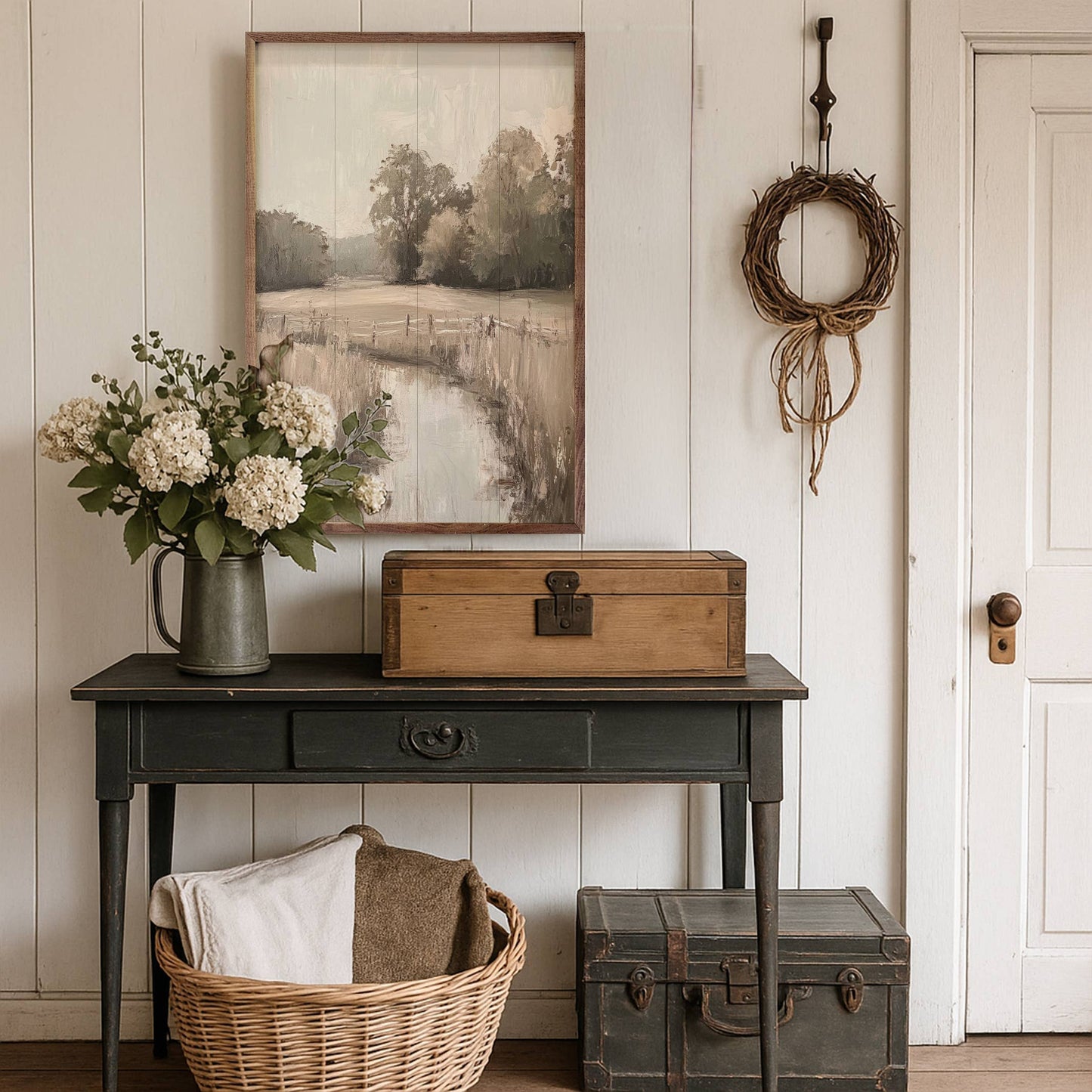 Aged Fence By Petals Prints Design