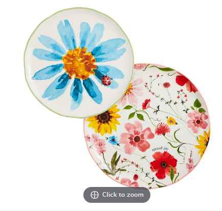 Floral Platter