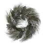 30 Inch Blue Spruce Long Needle Pine Wreath w/Pinecones