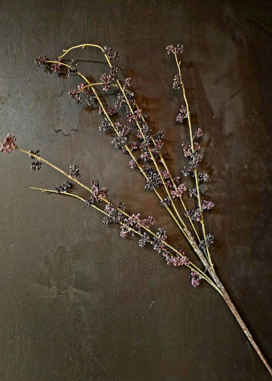 Plum Harvest Twig 40in