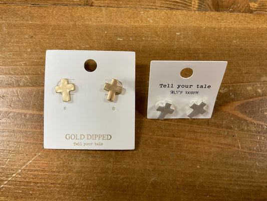 Cross Earring