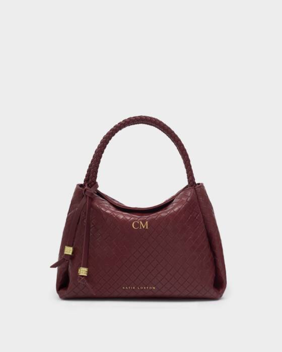 Nova Woven Texture Top Handle Bag