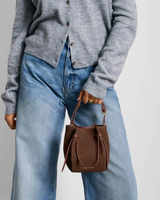 Chocolate Bucket Bag