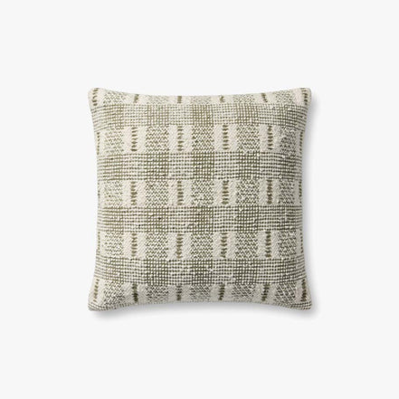 Green Plaid Pillow
