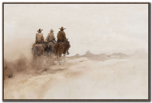32x48 The Long Ride