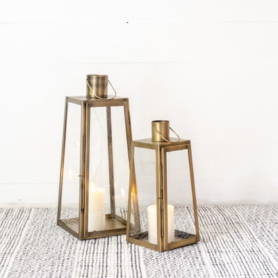 ANT. BRASS LANTERNS