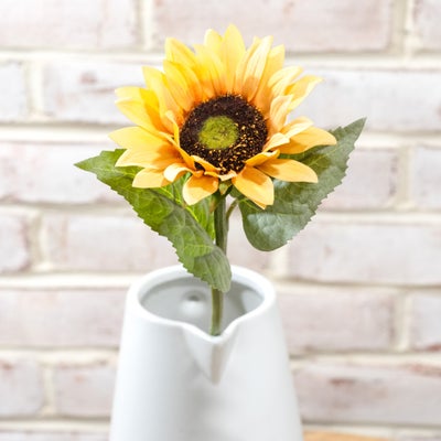 20.5 " Yellow Real Touch Sunflower