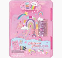 Clipboard Storage Case, Rainbow