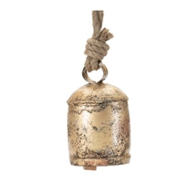 4.5" Gold Bell Iron/Jute