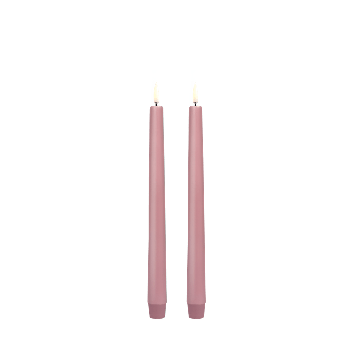 .9x9.8" Smooth Taper LED Candle