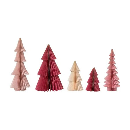 Red Paper Folding Tree