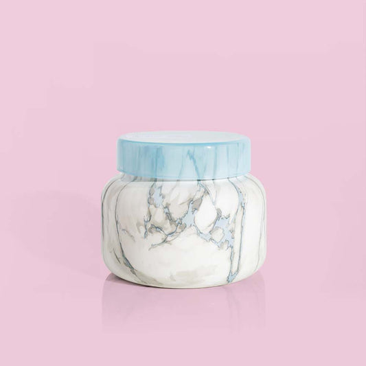 Blue Jean Modern Marble Signature Jar, 19 oz